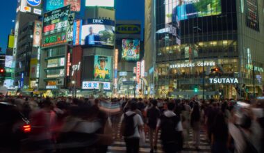 Shibuya crossing, Tokyo