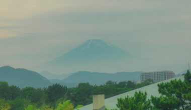 Fuji from a Distance