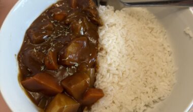 A happy curry accident