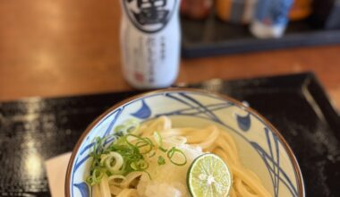 One of the best ways of eating udon