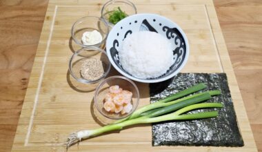 I made mediocre onigiri