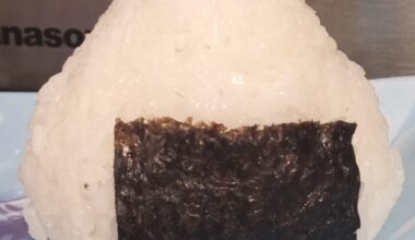 I made Onigiri for the first time but definitely not the last!