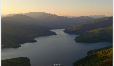 Some of the lakes in Hokkaido