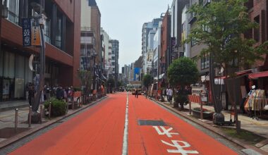 Street near Senso-ji Temple