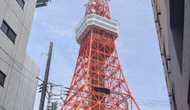 Some Tokyo Tower pics from April