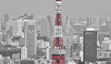 Joining the Tokyo Tower Parade!