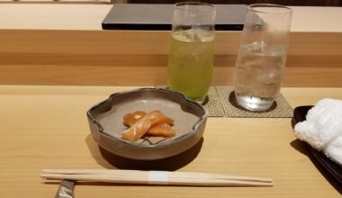 Omakase at Sushi Masashi, Tokyo