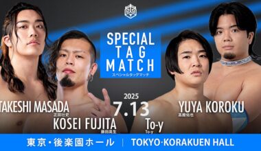Kosei Fujita in DDT