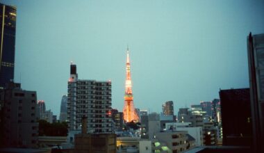 Tokyo Tower… on film