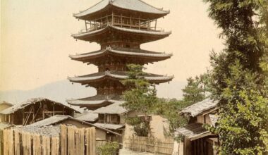 Kyoto in 1890, before the tourists