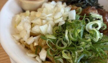 Japanese “abura soba” is soup-less ramen—and I think I’m hooked.