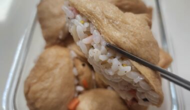 Homemade Inarizushi
