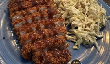 Tonkatsu on a weeknight