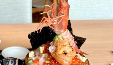 Chirashi don in Sapporo