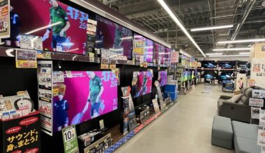 Electronics store in Japan