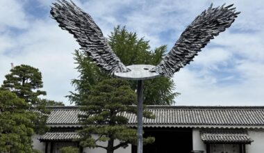 I saw Anselm Kiefer's work at Nijo Castle