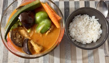 Made soup curry today