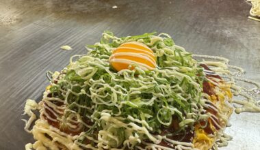 Okonomiyaki, Teppan Baby, Shinjuku