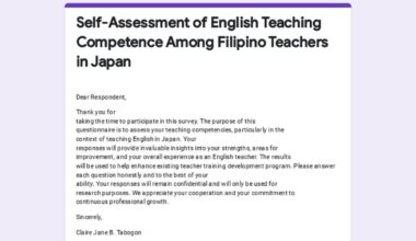 Calling All Filipino ALTs in Japan