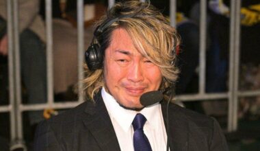 Your favorite wrestler facing Evil/Sanada and Narita after taking out Dick Togo and SHO , realizing there’s 6 more people on the way…