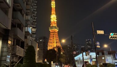 Might as well share a Tokyo Tower pic of my own