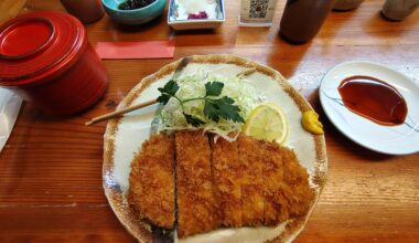 Dreamy Tonkatsu at Sun in Tokyo