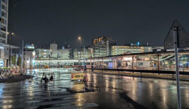 The rain in Noborito falls mainly in the bus rotary