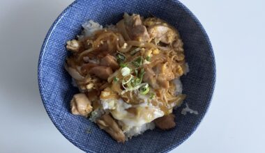 oyakodon (parent-child bowl) success story!!!