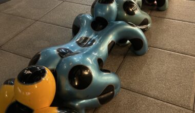 Totally normal bench in Japan