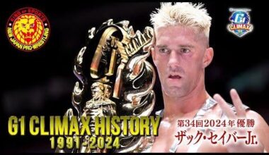 G1 Climax History (1991 - 2024)