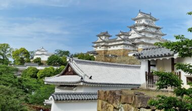 Himeji Castle is like something out of a fairytale kingdom