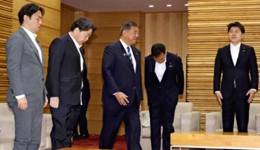 Moves to Oust Ishiba Were Already Underway Within LDP; Members Took Steps to Hold Plenary Meetings, Election; the approval rating for Prime Minister Shigeru Ishiba’s Cabinet plummeted to 22%, compared to 32% in the previous survey in June