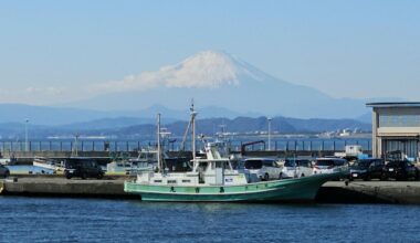 Mount Fuji from Enoshima