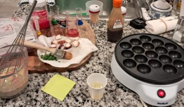 I made takoyaki...again :3