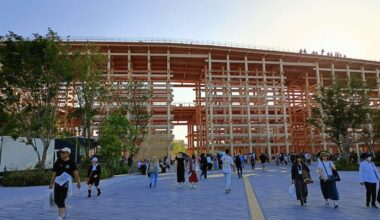 The largest wooden architectural structure ... The Grand Ring of Osaka Expo 2025