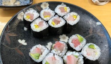 Sushi night with my pops