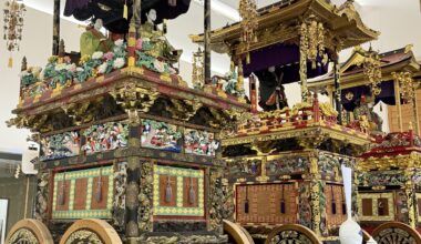 Pulling Festival Floats  : Ecchu-Yatsuo, Toyama City