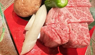 This is the tastiest meat I’ve ever tried in Japan. Melt in my mouth.