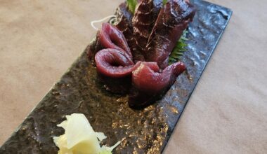 I went back to my local omakase, hooked me up with chu-toro