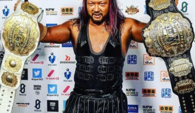 5 years ago today EVIL defeated Tetsuya Naito to win the IWGP Heavyweight & Intercontinental Titles