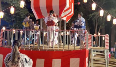 Japanese festival – Bon Odori (Bon dance)🏮✨