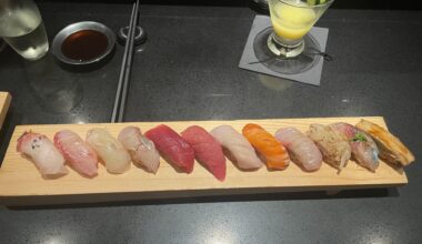 The sushi dinner that gave my husband “a new appreciation for what food can be” [M Sushi - Cary, NC]