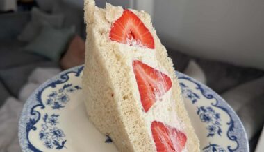 My attempt at the ichigo sando
