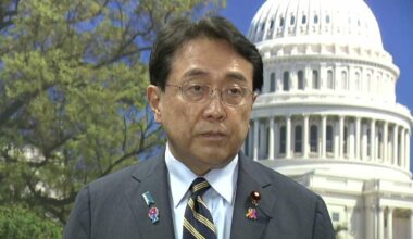 Minister Akazawa arrives in the U.S. for eighth ministerial meeting on "Trump tariffs"