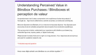 Seen blind boxes or gachapon in Tokyo? Quick survey for my Master’s thesis