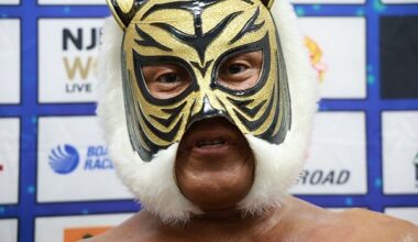 The fourth Tiger Mask announced that he will retire in July 2026.