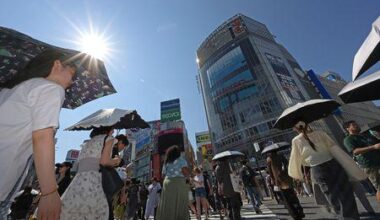 Japan Posts Record Heatstroke Sufferers in June