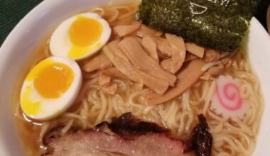 Store-bought food, post #1