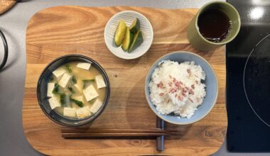 My modest attempt at a light breakfast