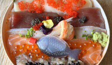 Chirashi for lunch